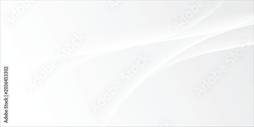 Foto abstract white background with gradient color and artistic dynamic line decorati