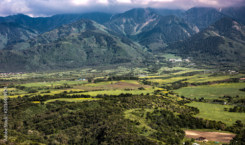 landscape in the mountains