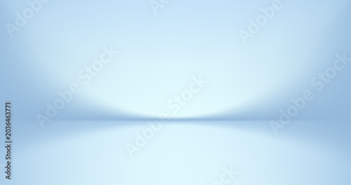 Cuadro en lienzo Elegant gradient backdrop featuring navy and cyan tones
