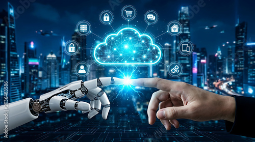 Digital Transformation Human and AI Collaboration Driving Cloud Computing Innovations and Data Intelligence in Smart City Ecosystems