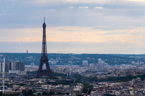 Schilderij op canvas Eiffel tower in paris