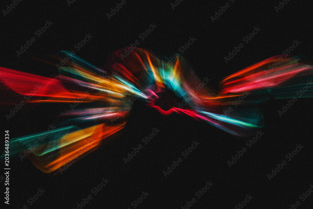 Fototapeta premium Colorful Radial Blur Abstract Texture