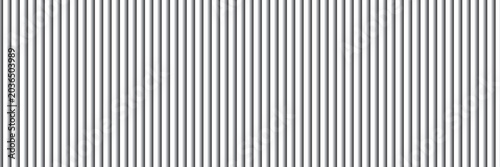 Schilderij op canvas Narrow black-white vertical lines
