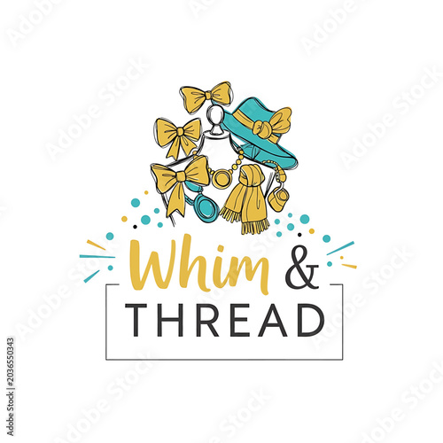 Photos Whim and Thread Fashion Brand Logo.
