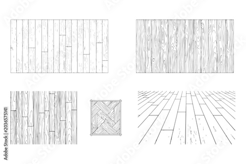 Minimal Architectural Wood Floor Hatch Texture Vector – Seamless Trace Pattern Background Design