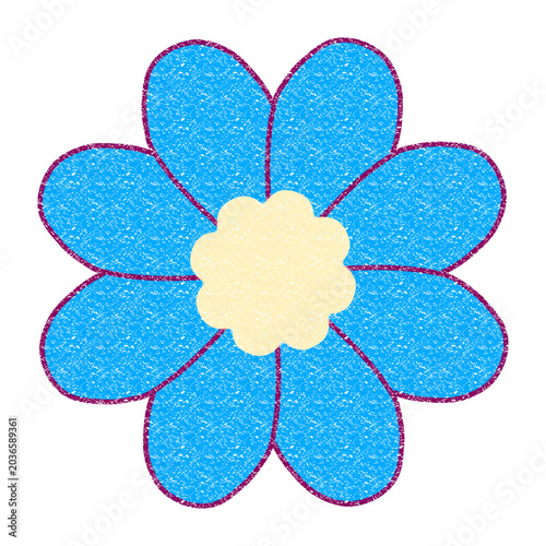 colorful flower vector illustration