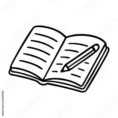 book icon vector illustration