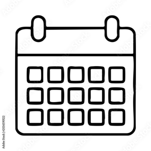 vector calendar icon
