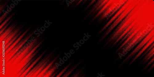 Halftone dots red and blue color pattern gradient grunge texture background. Dot pop art comic sport style vector illustration.