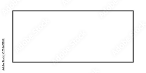 A simple black rectangle on a transparent background