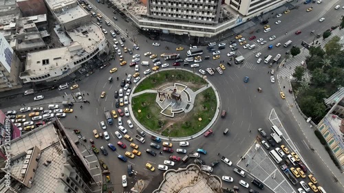 Baghdad Drone Shots Aerial View