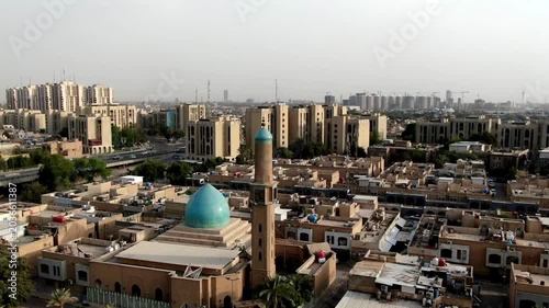 Baghdad Drone Shots Aerial View