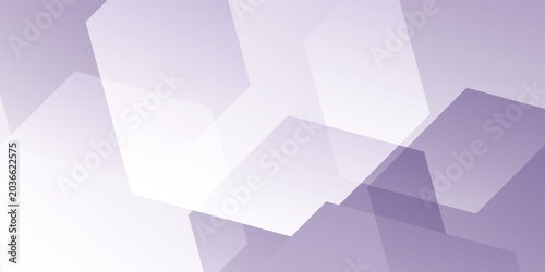 Abstract Geometric Purple Background For Modern Business, Technology And Design Presentations With Translucent Shapes