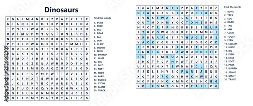 Word seek puzzle sheet featuring family-related terms and names  
