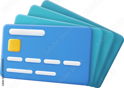 3d credit card