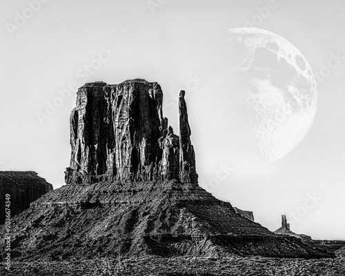 Bild auf Leinwand Monument valley, Utah