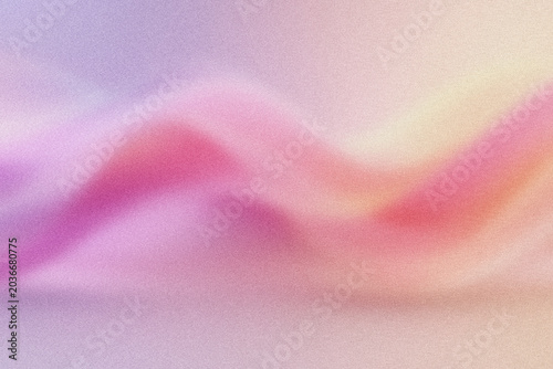 Soft Pink Orange Abstract Waves Background