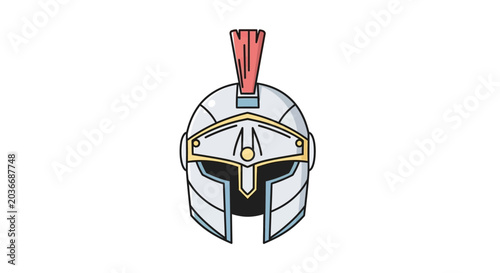 Schilderij op canvas Star Wars Clone Trooper Helmet Front.