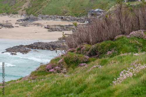 Newquay an der Küste von Cronwall