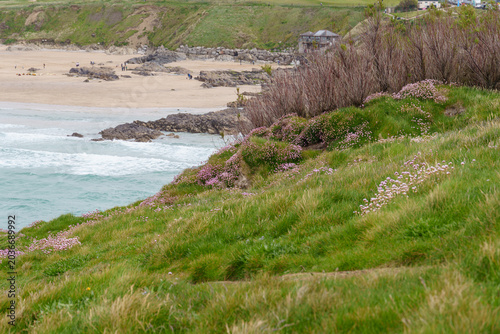 Newquay an der Küste von Cronwall