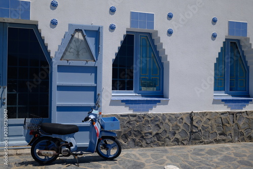 Beautiful mediterranean White Houses of Cadaques Costa Brava Spain