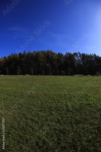 Foto Sunny autumn riding in czech Republic