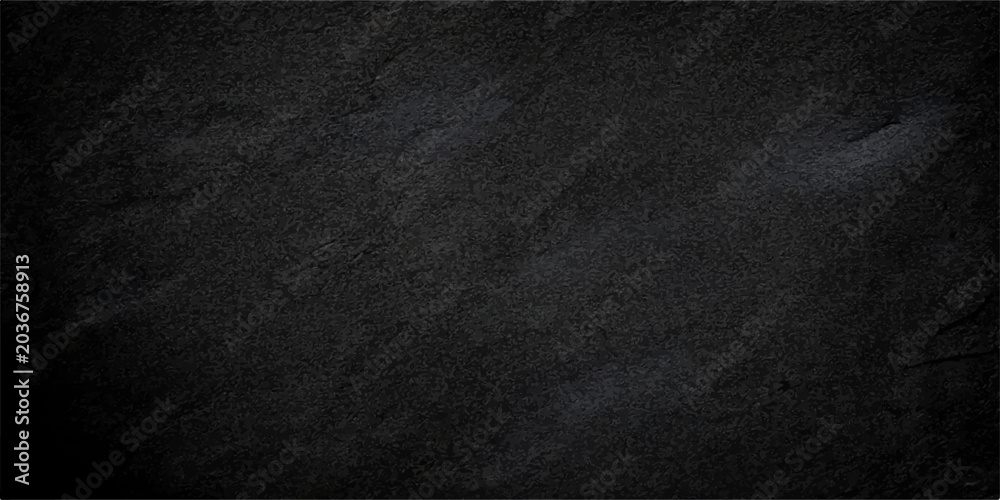 Fototapeta premium Black Leather Texture Background with Dark Rough Vintage Surface