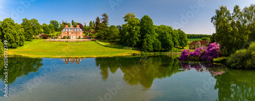Squerryes Court and Westerham Aerial View
