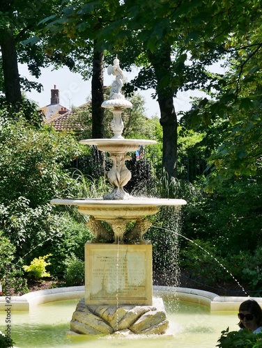 Springbrunnen im Borough-garden