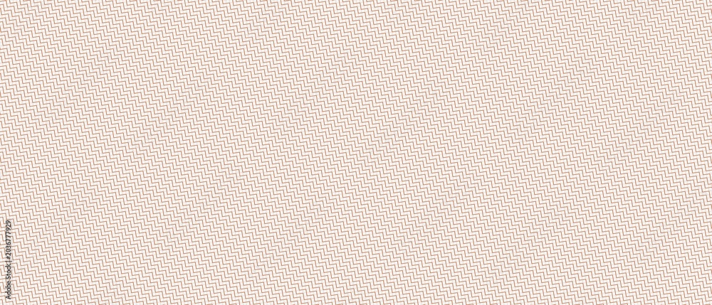 Fototapeta premium Subtle zigzag pattern in soft beige color creates an elegant texture for backgrounds. Zigzag pattern adds a modern touch to any project, suitable for wallpapers and branding designs.