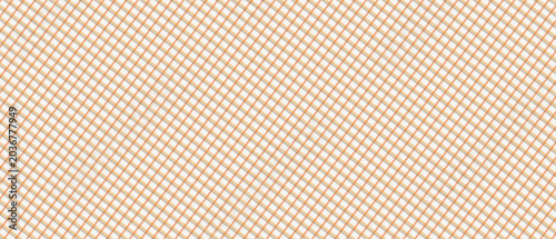 Foto Elegant pattern binding with woven texture in soft orange and cream colors