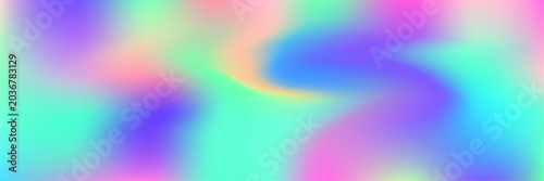 Obraz na płótnie Holographic Gradient