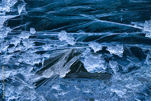 Slika na platnu waste crystals grown in a jar