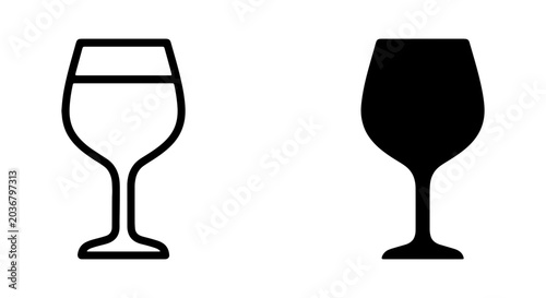 Photos Wine glass icon