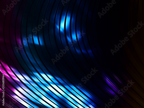 Colored blue metallic shiny abstract colorful background