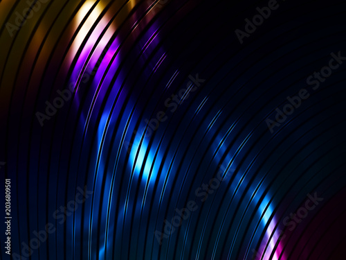 Colored blue metallic shiny abstract colorful background