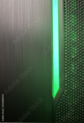 texture alu led green design background