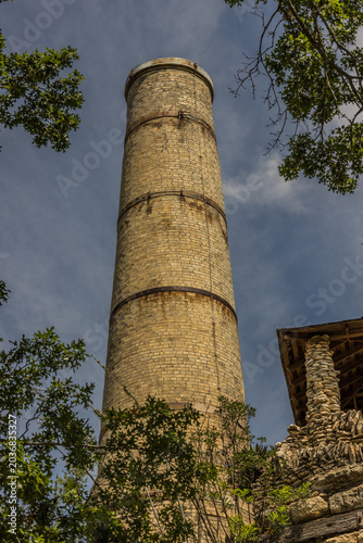 old brick tower