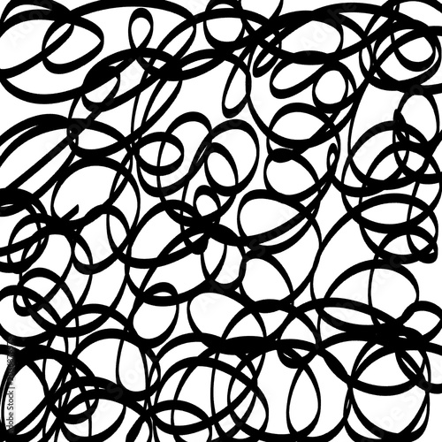 Modern Chaotic Line Texture Design