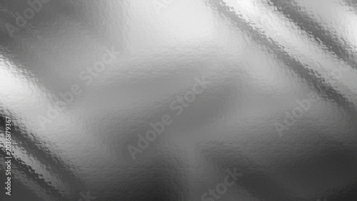 A silver color with an appearance that resembles the surface of smooth sheet metal, foil, or frosted glass. The surface is coated with a dense, even texture of micro-dots, providing extremely strong a