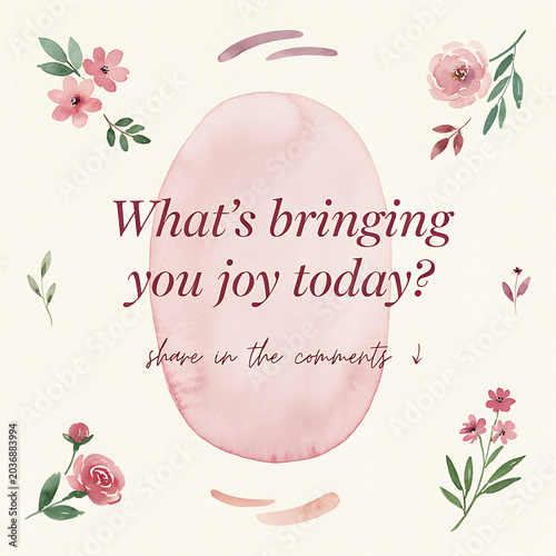 Joy Today Inspirational Instagram Post