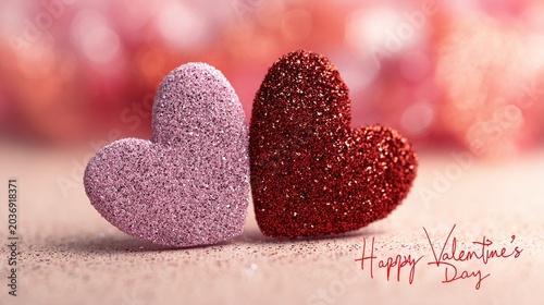 Valentine's Day hearts, love, romance, affection, holiday, celebration