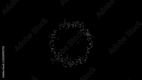 Fireworks celebrate on New Year's Eve celebration concept background.
