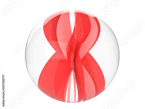 Konstfotografi ビー玉_赤　marbles_red