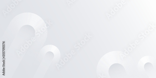 Valokuva Abstract white background modern design Vector illustration modern