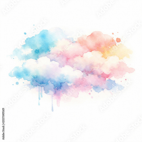 abstract watercolor background