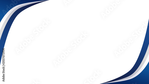 Background white with blue and white lines. Vector can be used for banners, posters, power points, certificates, templates, slides, etc.