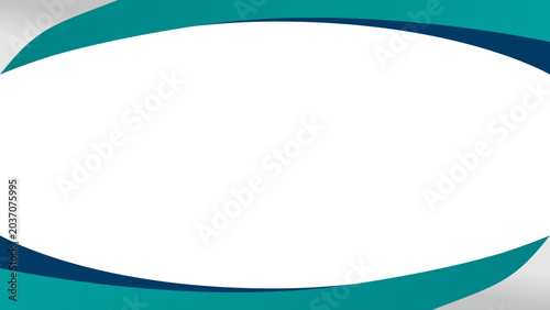 Background white with green and gray curves. Vector can be used for banners, posters, power points, certificates, templates, slides, etc.