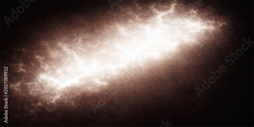 Photos sun and clouds in a dark starry sky abstract space background with room for text