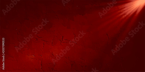 Photos Dark red grunge wall texture background with vintage distressed paint and rough